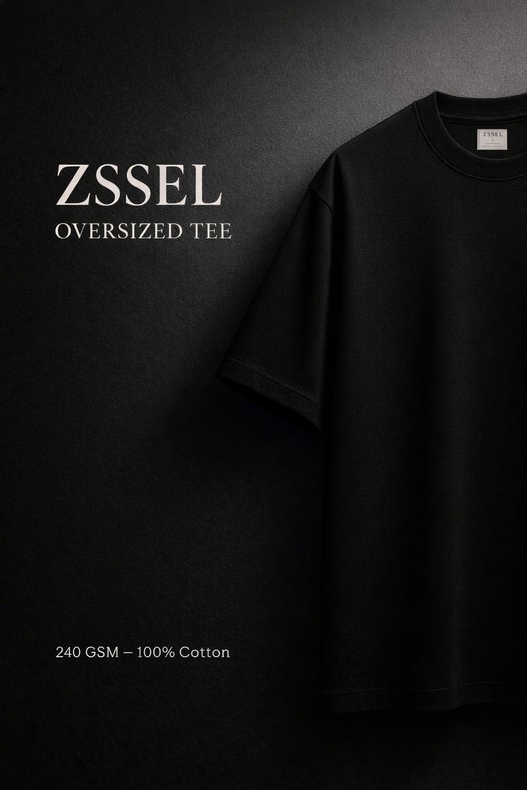 ZSSEL Nocturne 1666 Oversized Tee