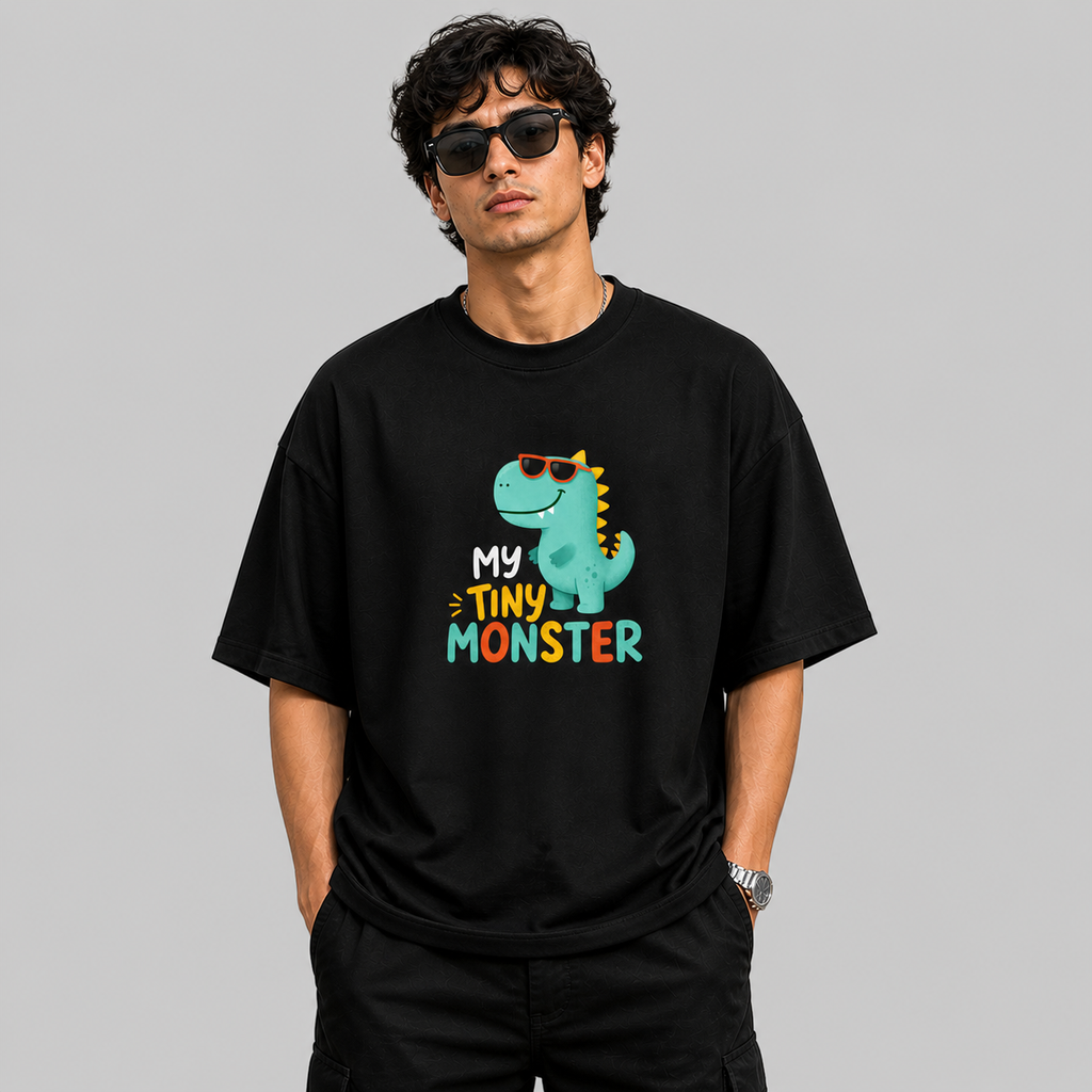 Tiny Monster — Quiet Luxury Edition Oversized tee