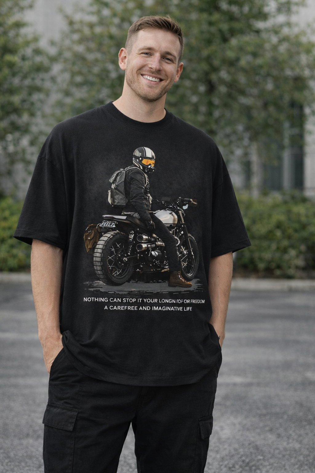 ZSSEL Rider No. 01 Oversized Tee