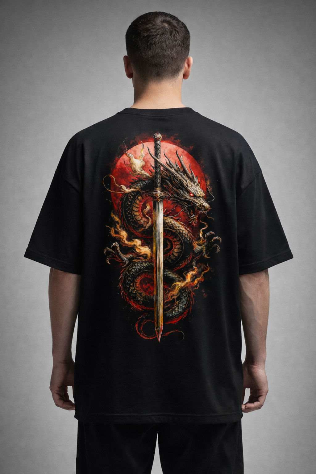 Dragon Blade Oversized T-Shirt