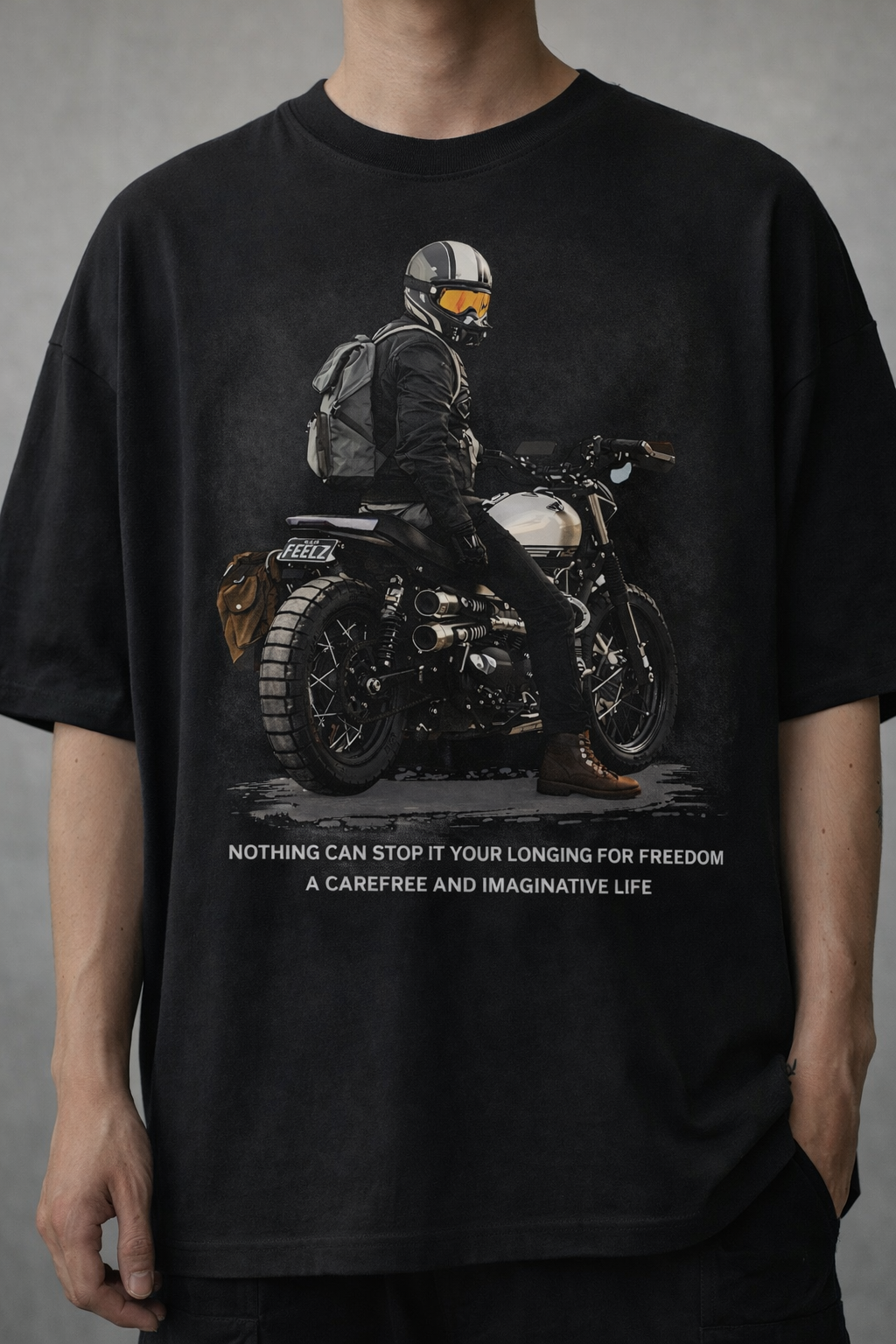 ZSSEL Rider No. 01 Oversized Tee