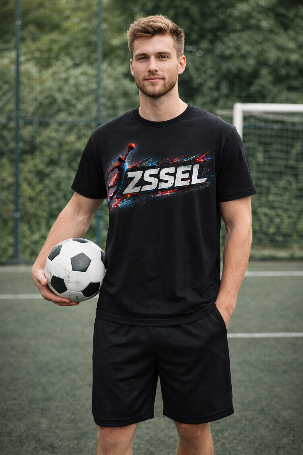 ZSSEL Football Energy Tee