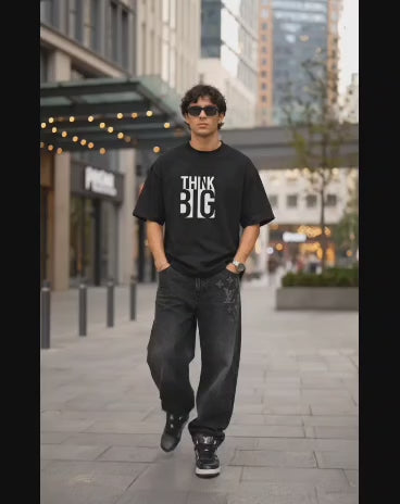 ZSSEL THINK BIG  Premium Oversized T-Shirt