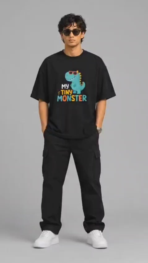 Tiny Monster — Quiet Luxury Edition Oversized tee